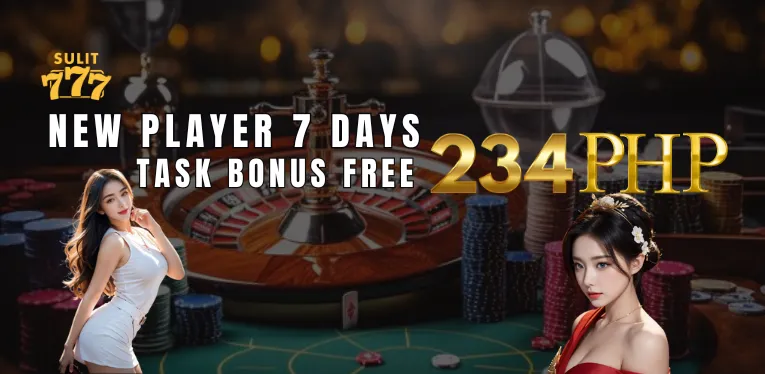 New Player 7 Days Task Bonus - Get Free 234PHP