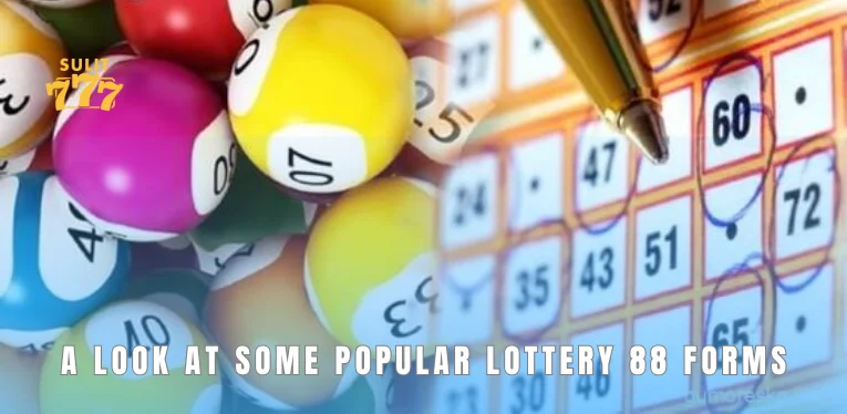 A look at some popular Lottery 88 forms