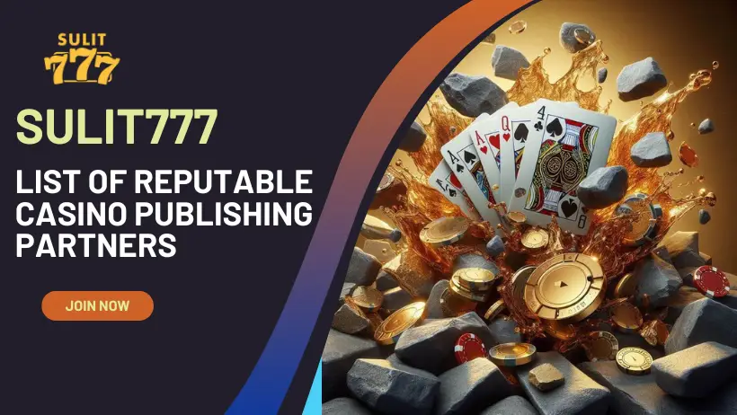 List of reputable casino publishing partners