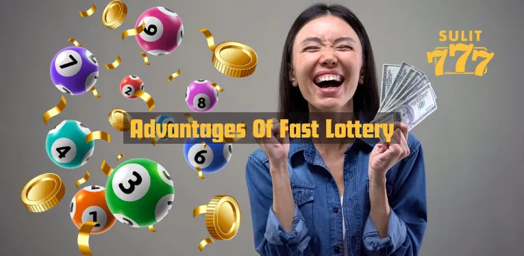 Advantages of fast lottery compared to traditional lottery